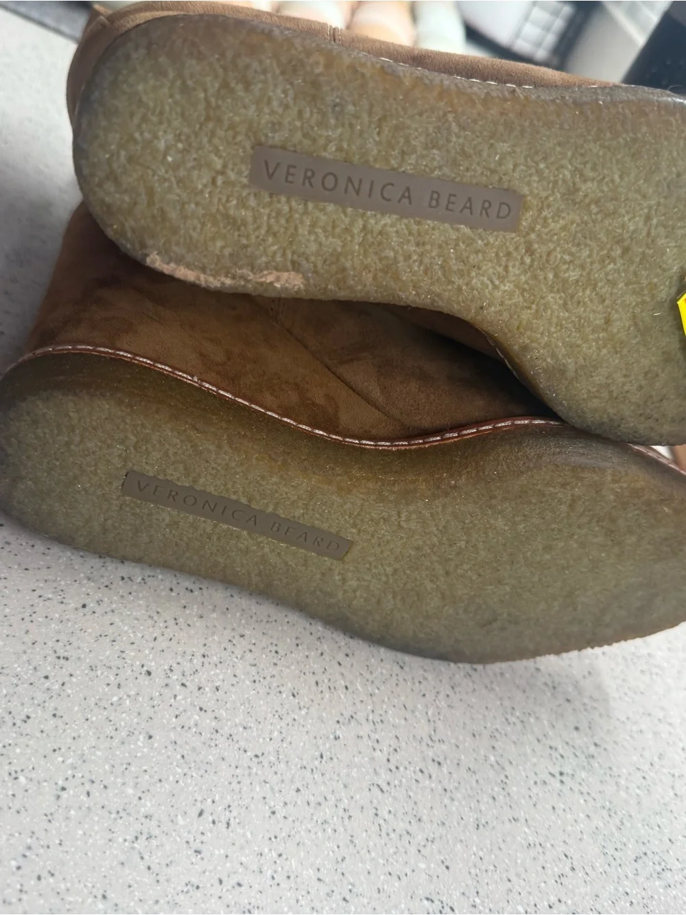 Veronica Beard suede wedge